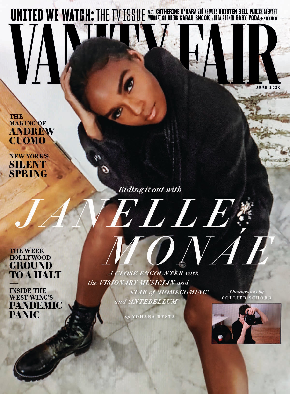 Vanity Fair: Janelle Monáe: Artist in Residence